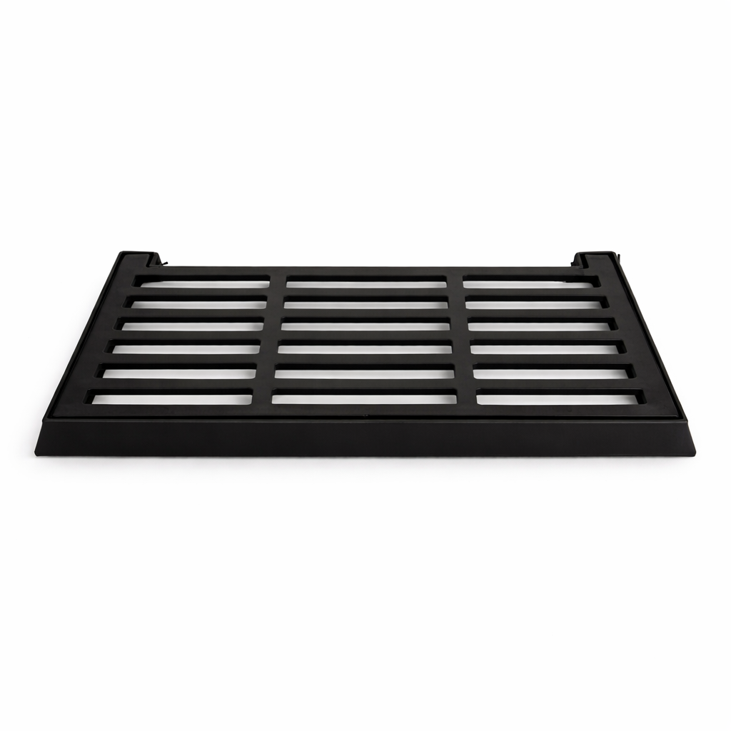 Grelha de ferro fundido para drenagem e tráfego pesado