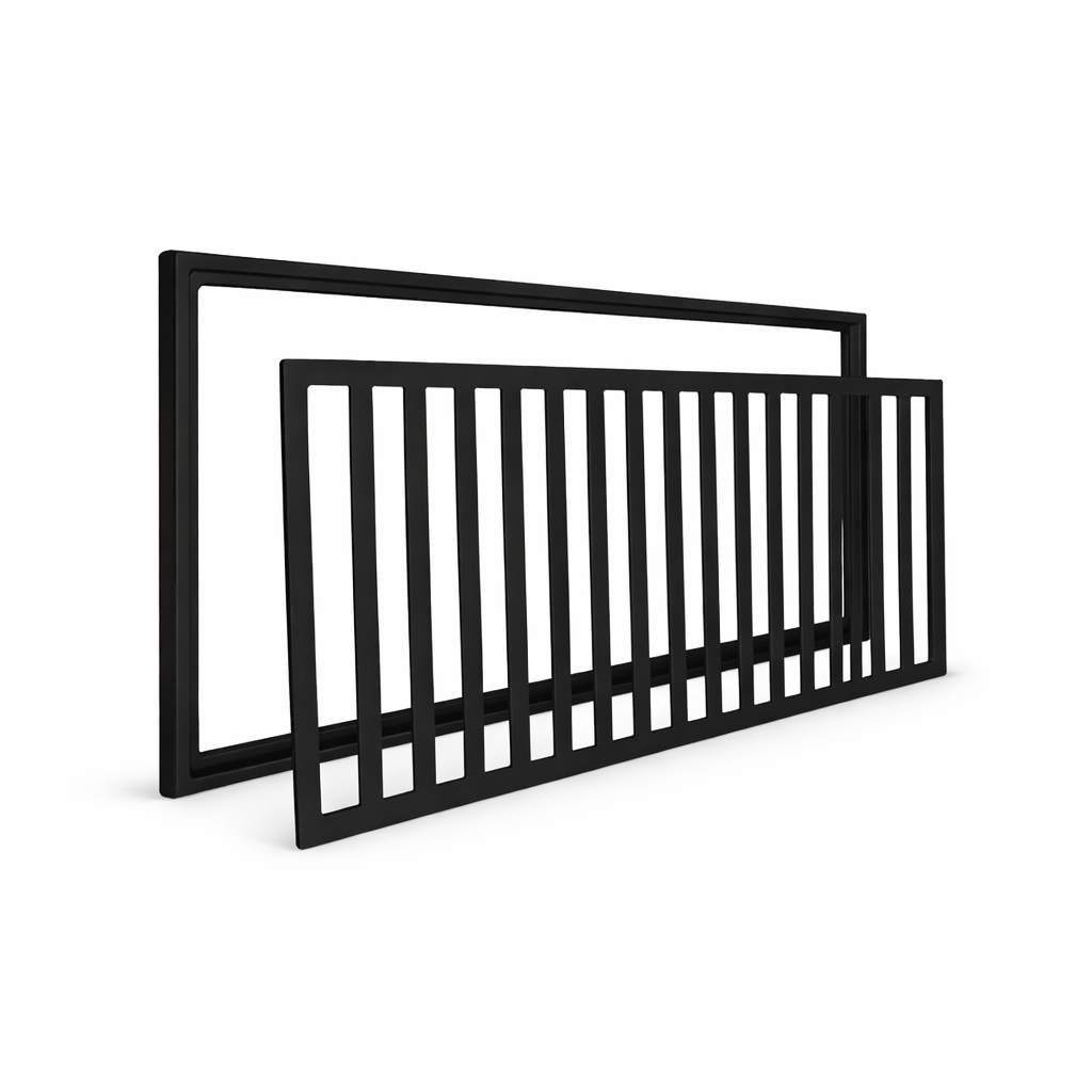 Ralo hemisférico e pedestre de ferro fundido